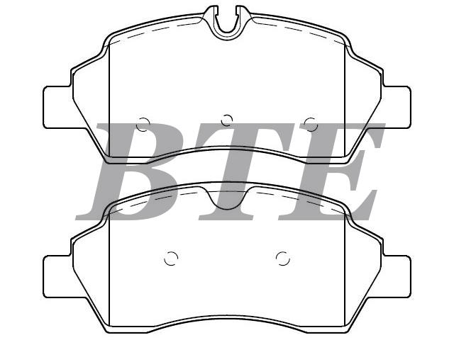 Brake Pad Set:CK4Z-2200-A