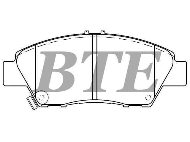 Brake Pad Set:45022-T5R-A01