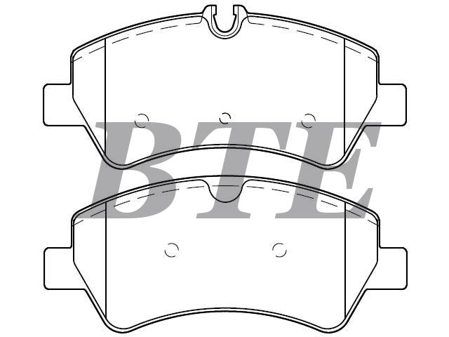 Brake Pad Set:BK21-2M008-AA