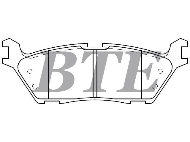 Brake Pad Set:FL3Z-2200-A