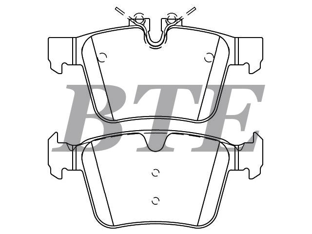 Brake Pad Set:LR061385
