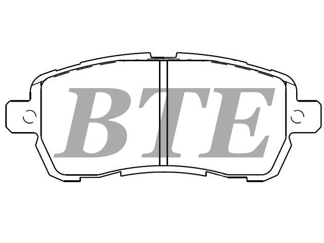 Brake Pad Set:E4B1-2001-AB