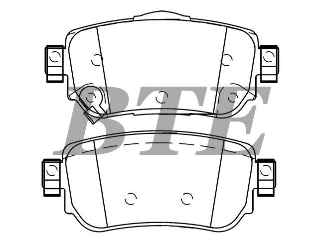 Brake Pad Set:D4060-4CA0A