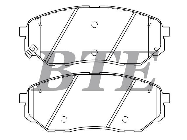 Brake Pad Set:58101-C5A00