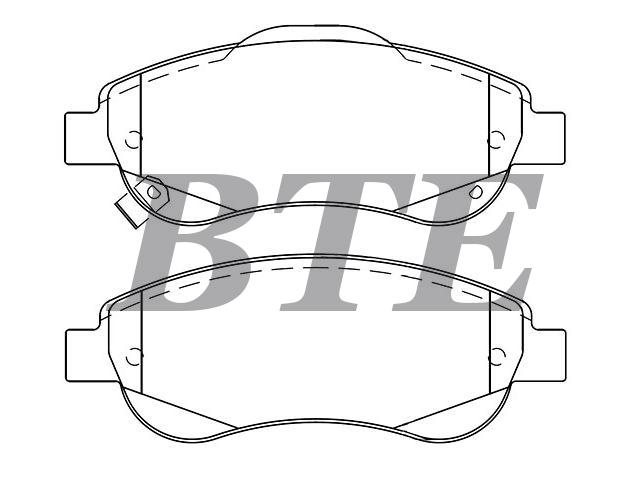 Brake Pad Set:45022-SWW-G02