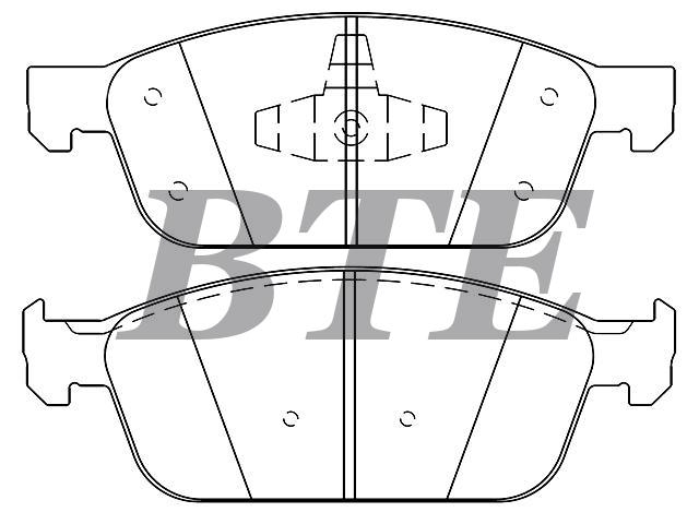 Brake Pad Set:CV6Z-2001-P