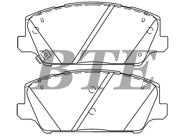 Brake Pad Set:58101-F6A20
