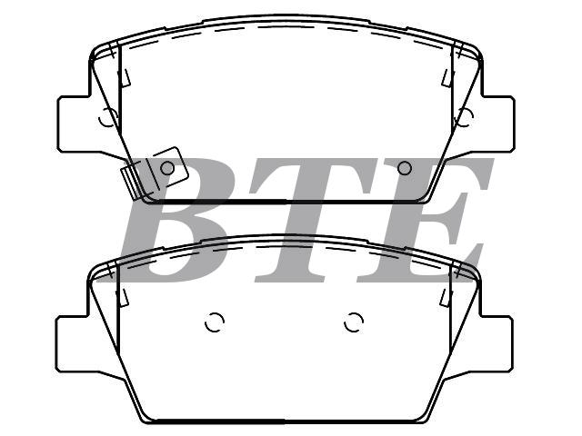 Brake Pad Set:58302-F6A10