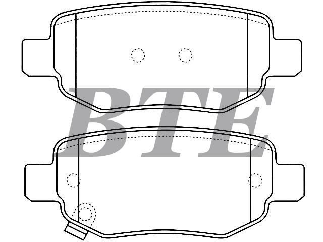 Brake Pad Set:T21-3502080