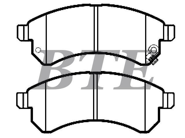 Brake Pad Set:2871-4299-0175