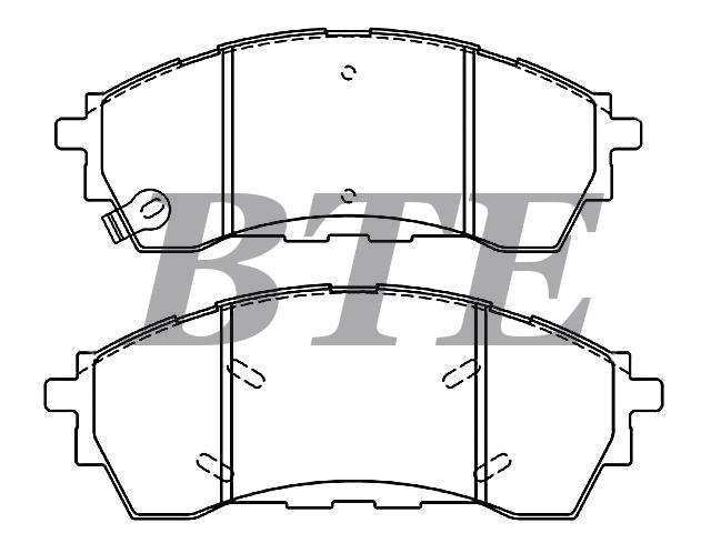 Brake Pad Set:EB3C-2001-AA