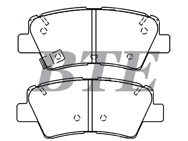 Brake Pad Set:58302-F6A50