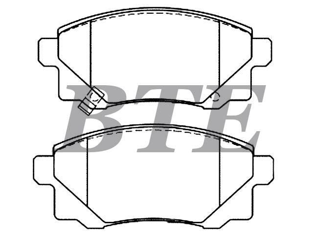 Brake Pad Set:55200-D62Y00-C00