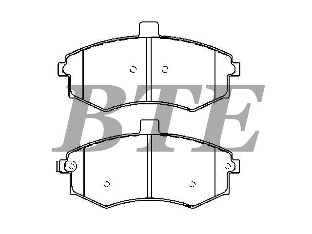 Brake Pad Set:S3500L21167-50023