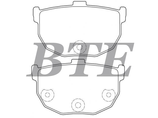 Brake Pad Set:S3500L21167-50024