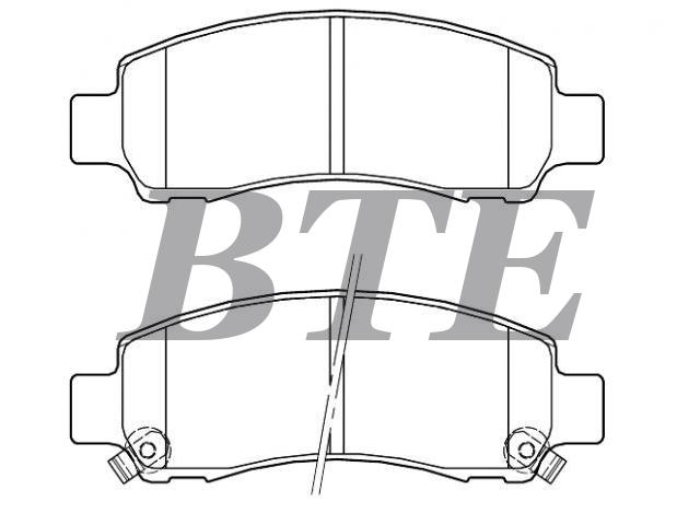 Brake Pad Set:L554010