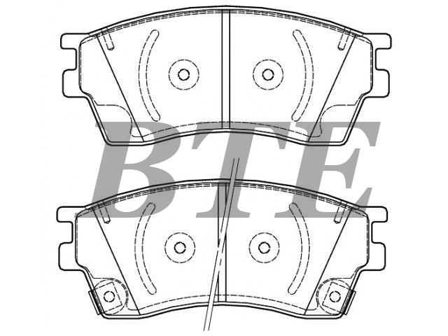 Brake Pad Set:85C A03 328 Z