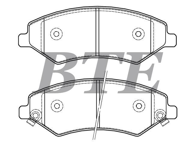 Brake Pad Set:T21-3501080
