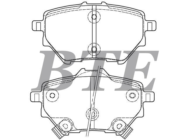 Brake Pad Set:SAA3502130