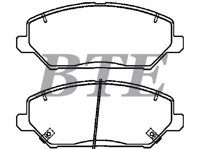 Brake Pad Set:58101-G4A00