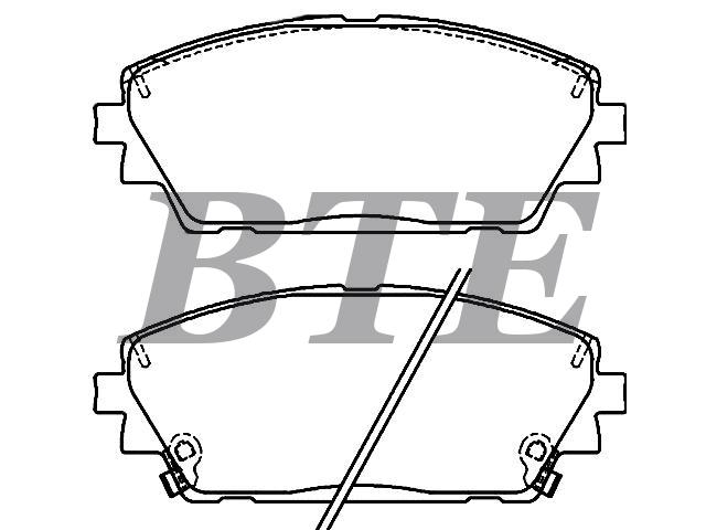 Brake Pad Set:BCYA-33-28ZA