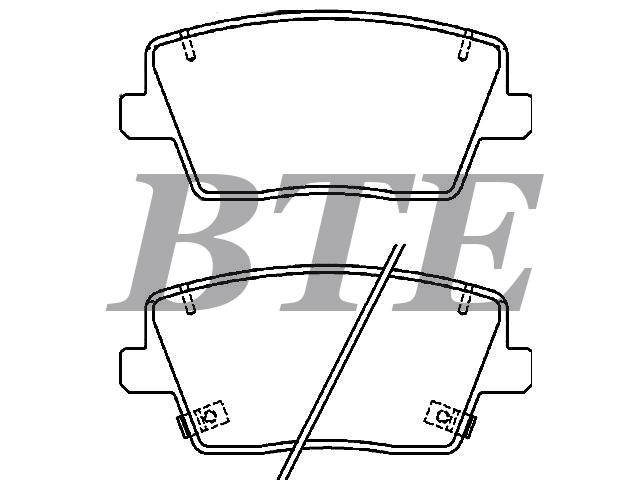 Brake Pad Set:58302-S0A30