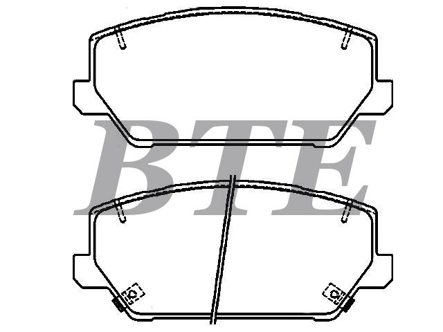 Brake Pad Set:58101-G8A30