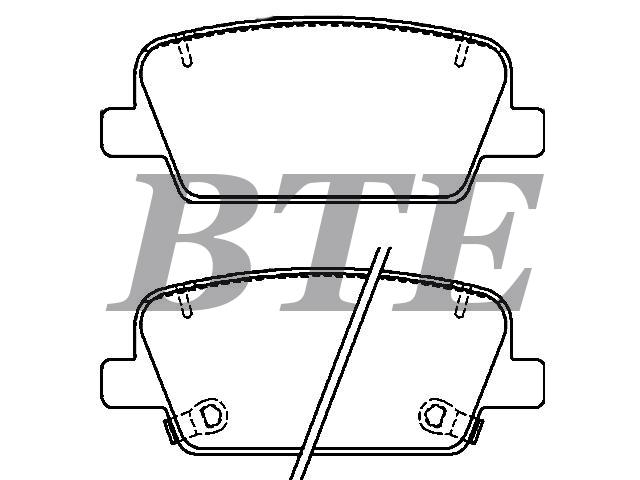 Brake Pad Set:58302-S1A50