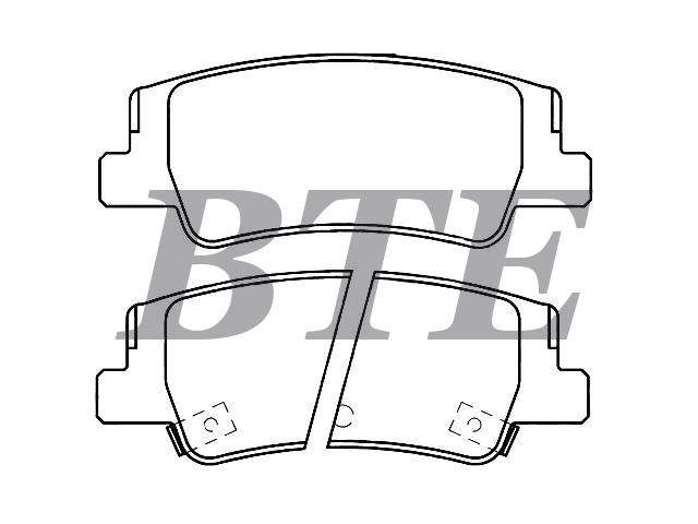 Brake Pad Set:58302-L1A00