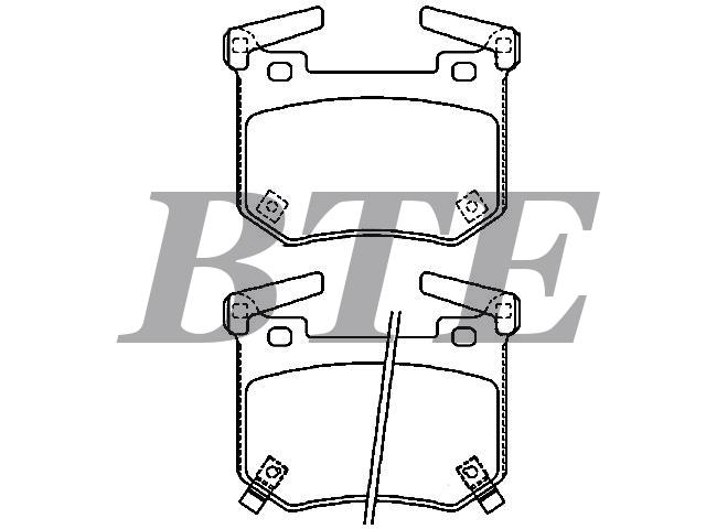 Brake Pad Set:58302-J5A50