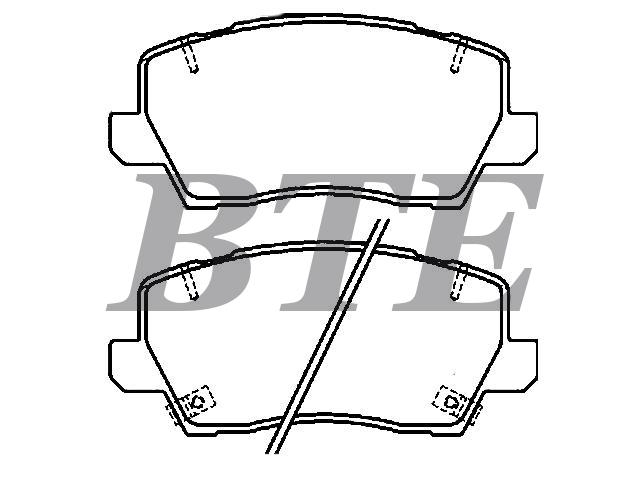 Brake Pad Set:58101-G6A40
