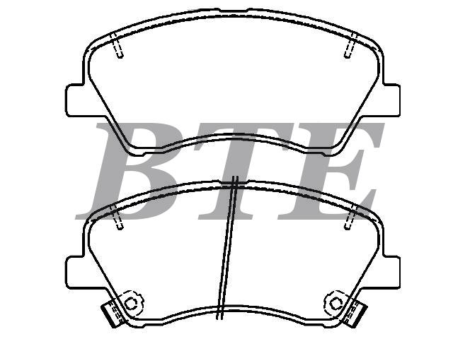 Brake Pad Set:58101-H8A55